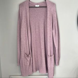 Old navy mauve cardigan